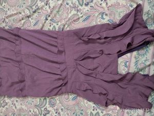 Purple Tiered Maxi Dress