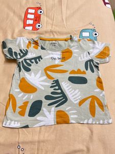 Zudio Cute Printed T-Shirt Set Of 2