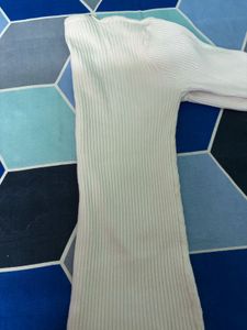 White V-Neck T-Shirt