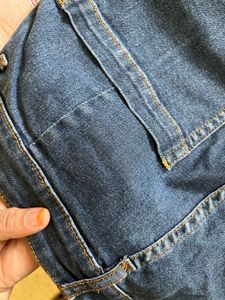 Wide Leg Denim Jeans