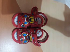 Cute Red Baby Sandals