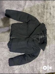 CANEBROS Cropped Puffer Jacket