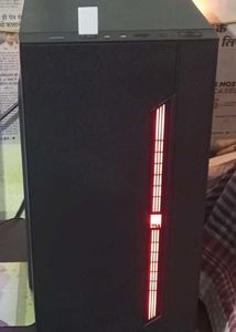 Gaming PC Case Black With RGB Light