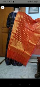 anarkali with dupatta 😍