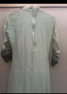 Double shade gown with shrug