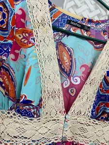 Boho Print Maxi Dress