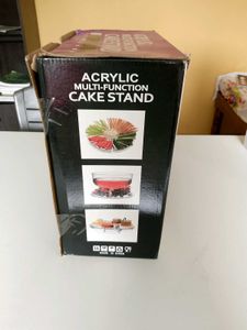 Acrylic Multifunction Cake Stand