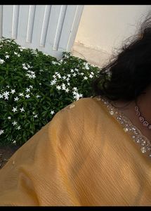 Elegant Yellow Saree
