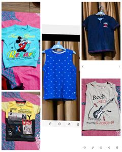 Combo Of 5 Tshirt For 4 To  Year Boys