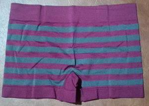 Plumbury Women Striped Boyshort Briefs