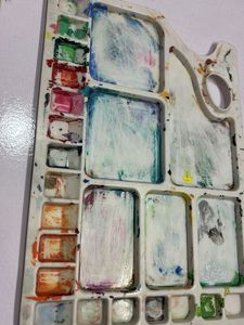 Watercolour, Poster And Acrylic Painting Pallet