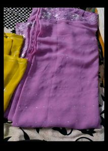 Elegant Purple Yellow, Blouse
