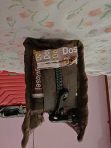 Patterned Tote Bag With Small New Pouch Free