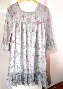 Cute Floral Tunic