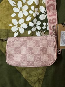 Steve Madden Pink Crossbody Bag With Pouch