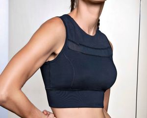 Black Racer Back Sports Bra