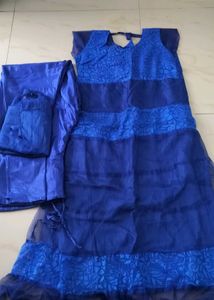 Blue Salwar Kameez Suit