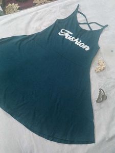 Fashionable Green Sundress