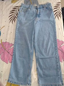 Wide Leg Denim Jeans