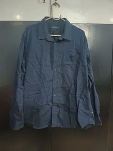 Nautica Slim Fit Navy Blue Shirt Casual Wear
