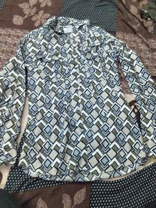Patterned Casual Shirt