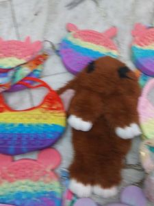 Novelty Pop It Purses Lot