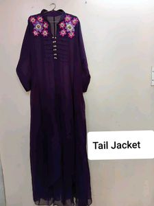 Designer Double Colour  Gown...