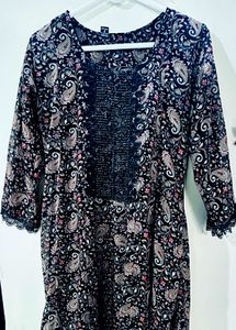 Paisley Print Dress