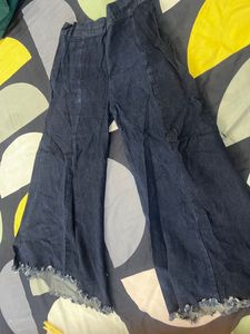 Denim Plazo