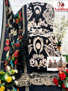 Black &amp; White Patterned Dress