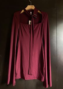 NewMe Wine Bodycon Dress