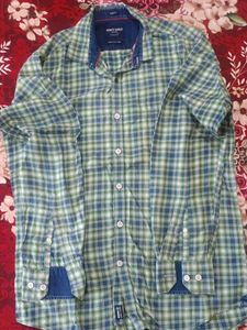 Monte Carlo Green Plaid Shirt - Slim Fit