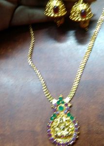Antique Gold Style Jewelry Set