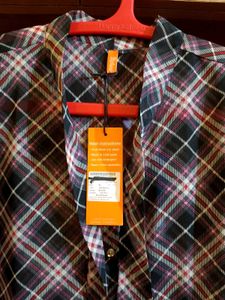 Casual Checker Shirt For Womens
