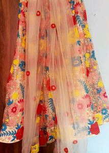 Multi Colour Designer Lehenga