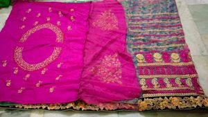 Patli Pallu Saree With Two Colours