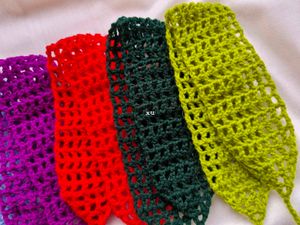 Crochet Headbands set of 5