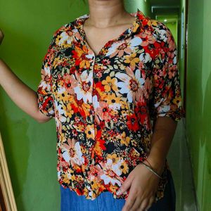 Floral Print Top