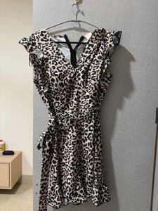Leapord Print Play Suit Only Wore Once