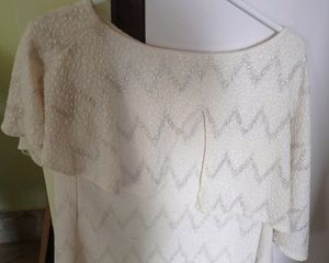 White party wear sparkling top 💫
