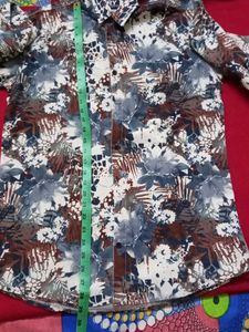 Floral Print Shirt GENTLY USED TOP CONDITION
