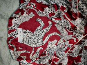 Co Ord Set Cheetah Print Satin