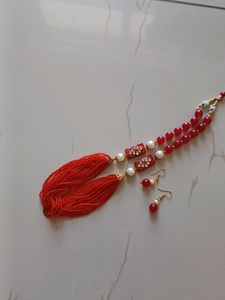 Red Stone Necklace