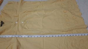Tunic Short Top.over Jean&#39;s Yellow