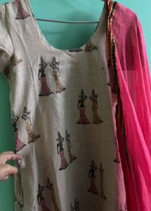 Printed Kurta Set with duppatta