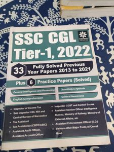 Ssc Cgl Tier-1 Pyqs Book
