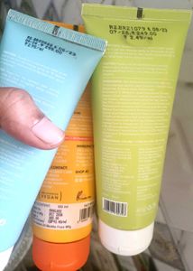 4-face Washes Jst 350💚💙💛🤍
