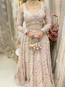 Elegant colourful Lehenga Choli