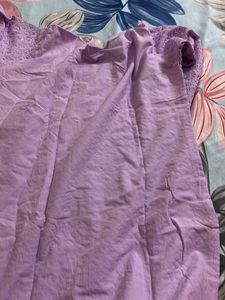 Elegant Lavender Kurta