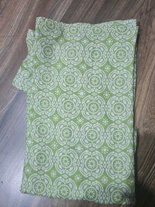 Green Printed Kurta Shirt For Men